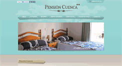 Desktop Screenshot of pensioncuenca.com