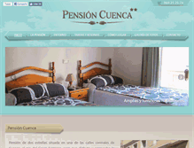 Tablet Screenshot of pensioncuenca.com